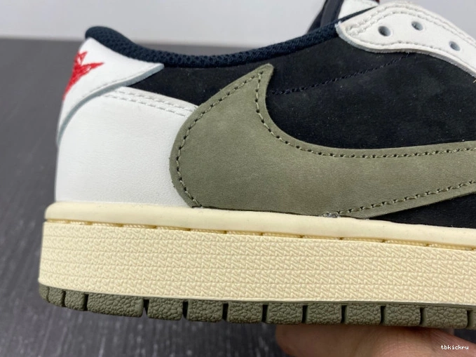 Reps TBkick Jordan x Low OG WMNS Air 1 Olive DZ4137-106 Travis Scott 0723